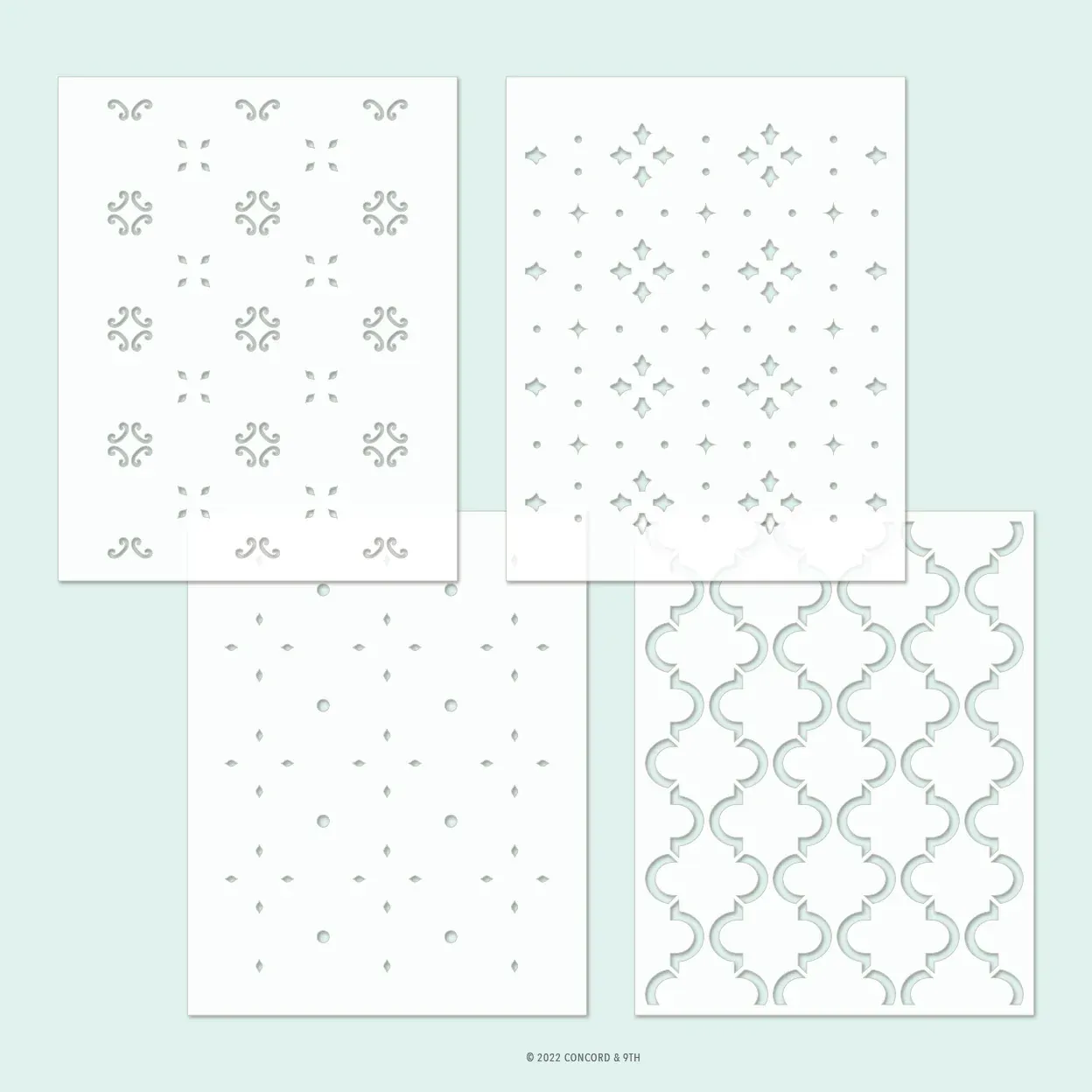 Cottage Charm Stencil Pack