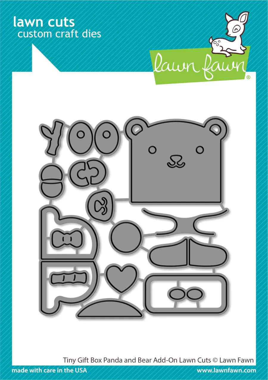 LF Tiny Gift Box Panda &amp;  Bear Add-on