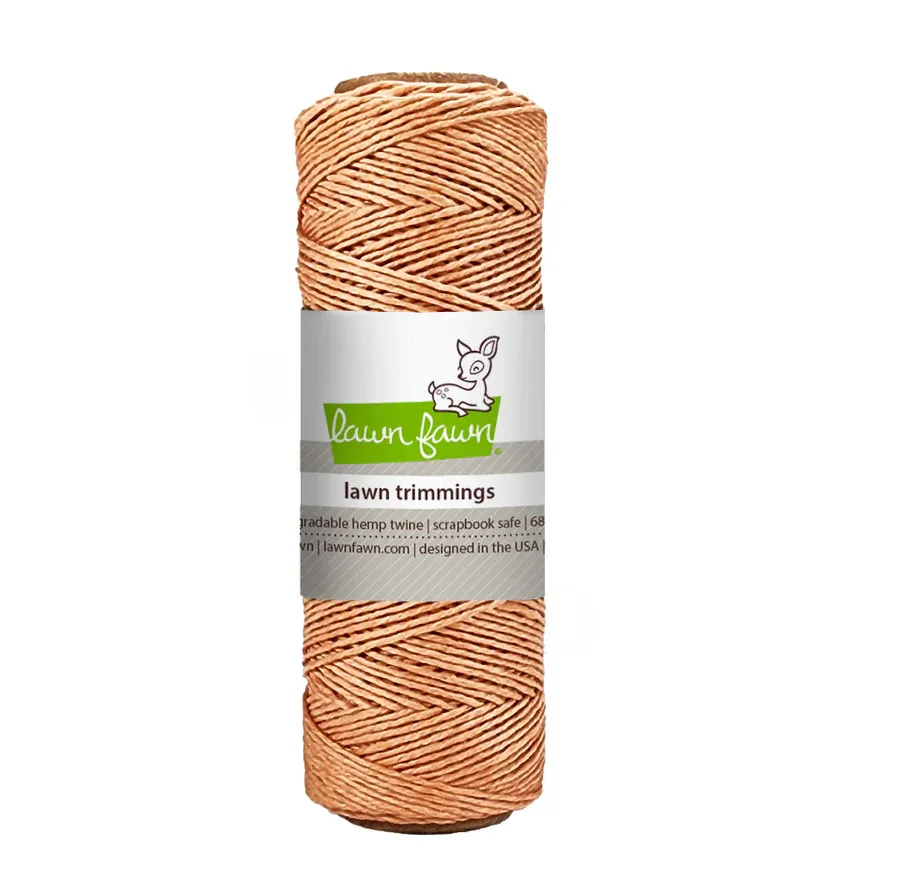 LF Cantelope Hemp Twine