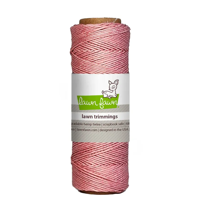 LF Dusty Rose Hemp Twine