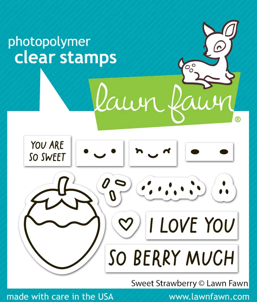 LF Sweet Strawberry Stamp