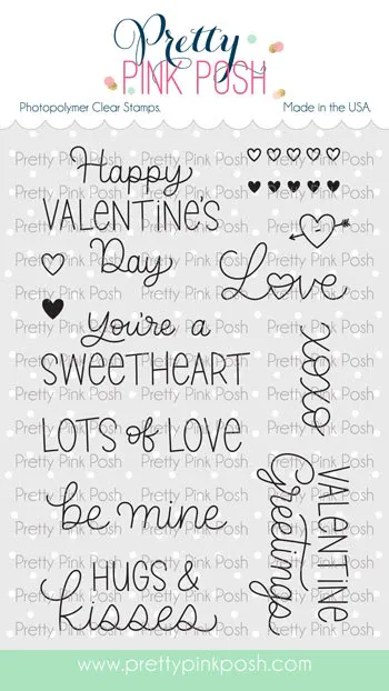 Valentine Greetings Stamp &amp; Die
