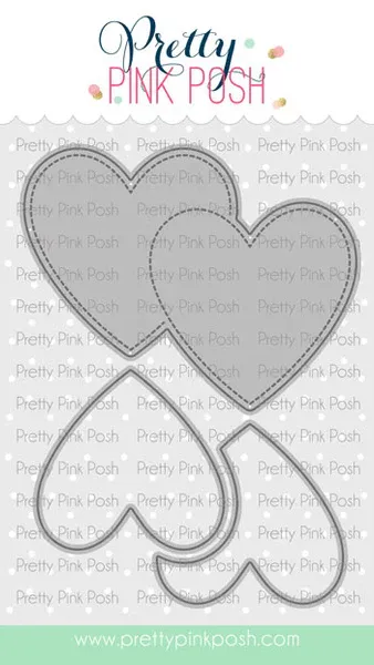 Double Heart Shaker Die