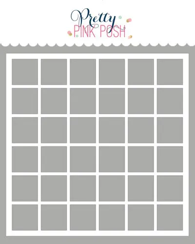 Square Grid Stencil