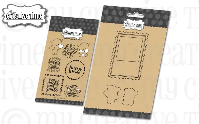 Hugs &amp; Kisses Stamp &amp; Die