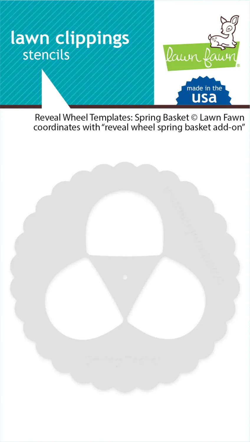 LF Reveal Wheel Templates: Spring Basket