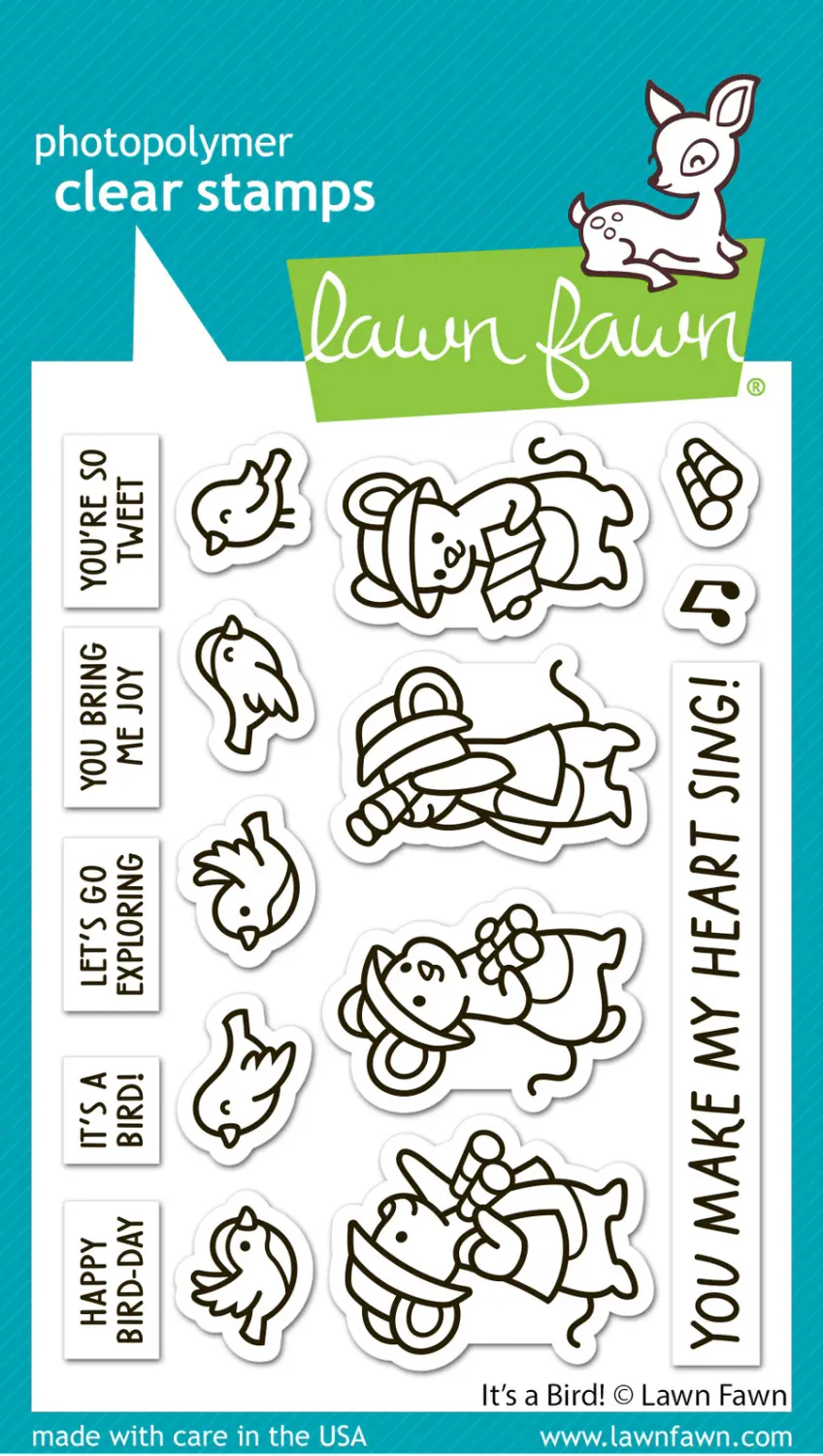 LF It&#39;s A Bird Stamp