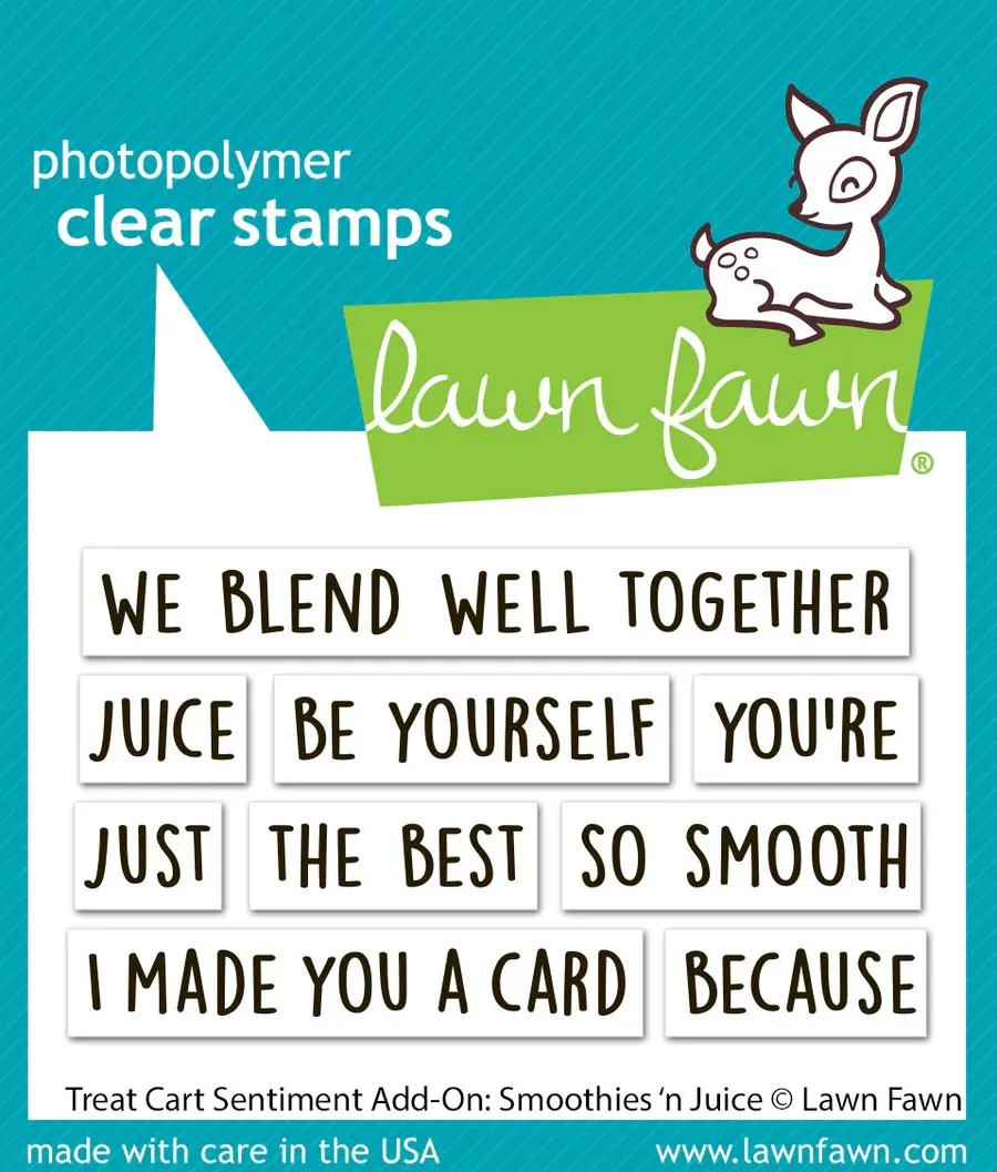 LF Treat Cart Sentiment Add- On Smoothies &#39;N Juice
