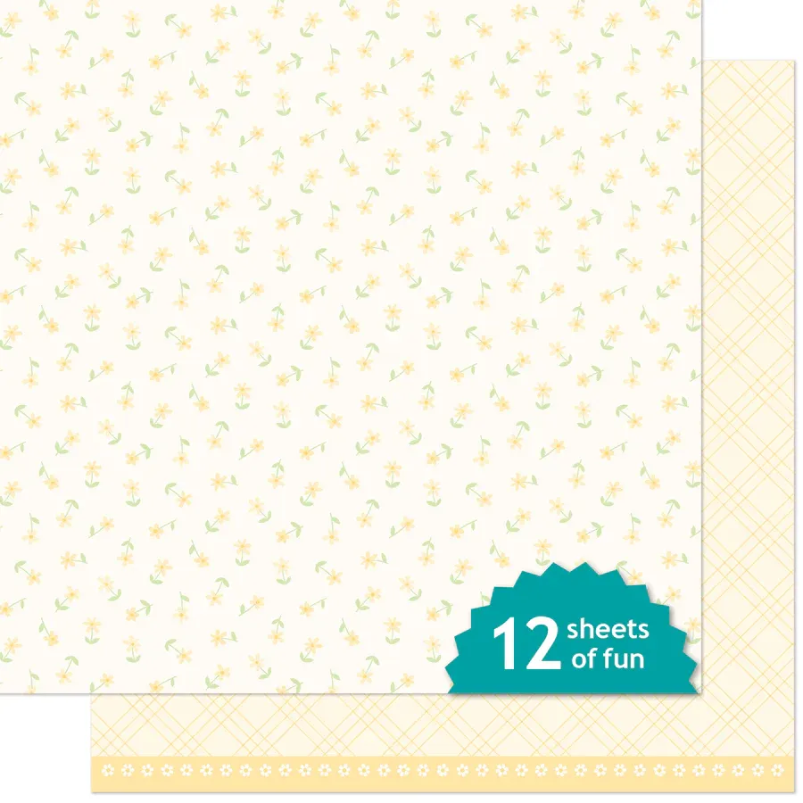LF Bitsy Blooms Daisy Paper