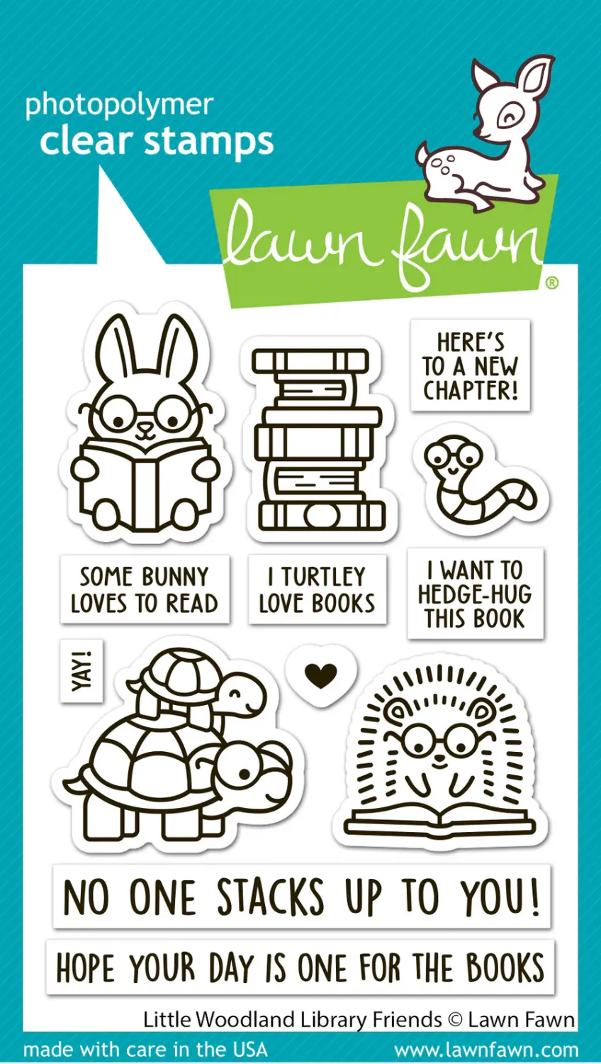LF Little Woodland Library Friends Stamp