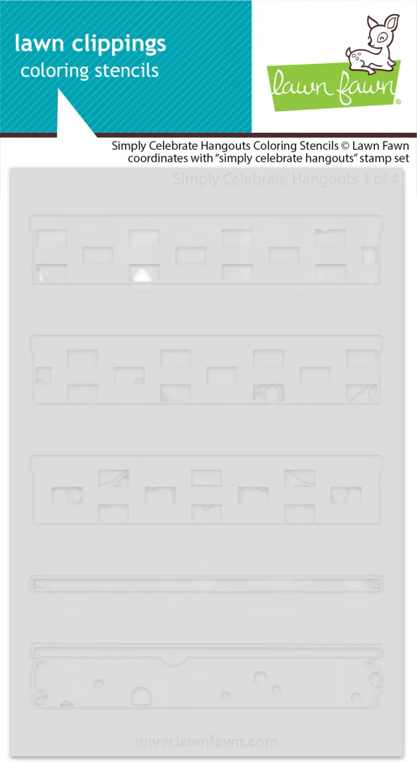 LF Simply Celebrate Hangouts Coloring Stencils