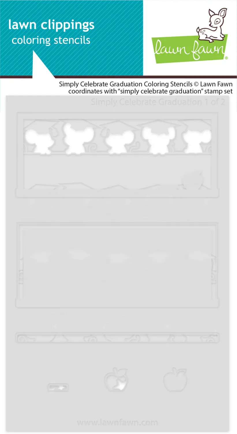 LF Simply Celebrate Graduation Coloring Stencils