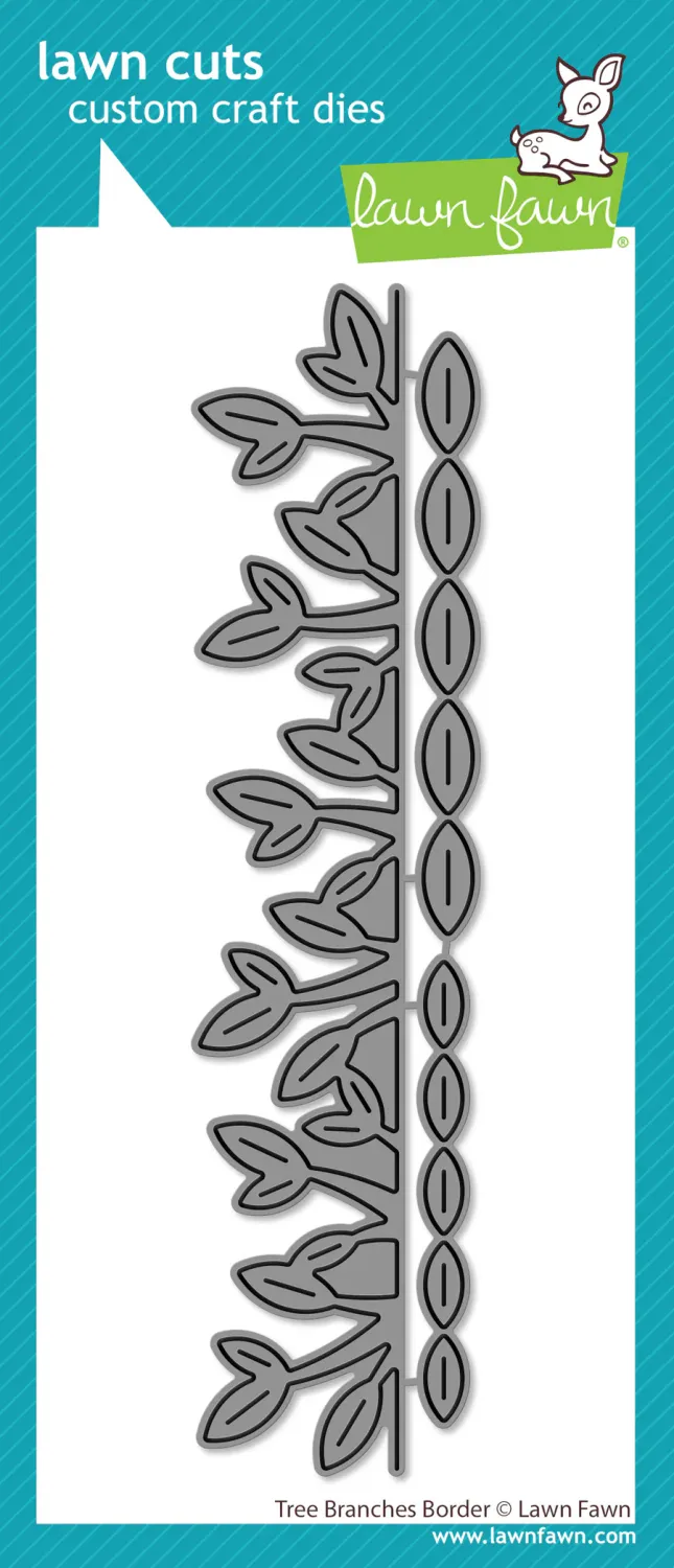 LF Tree Branches Border Die
