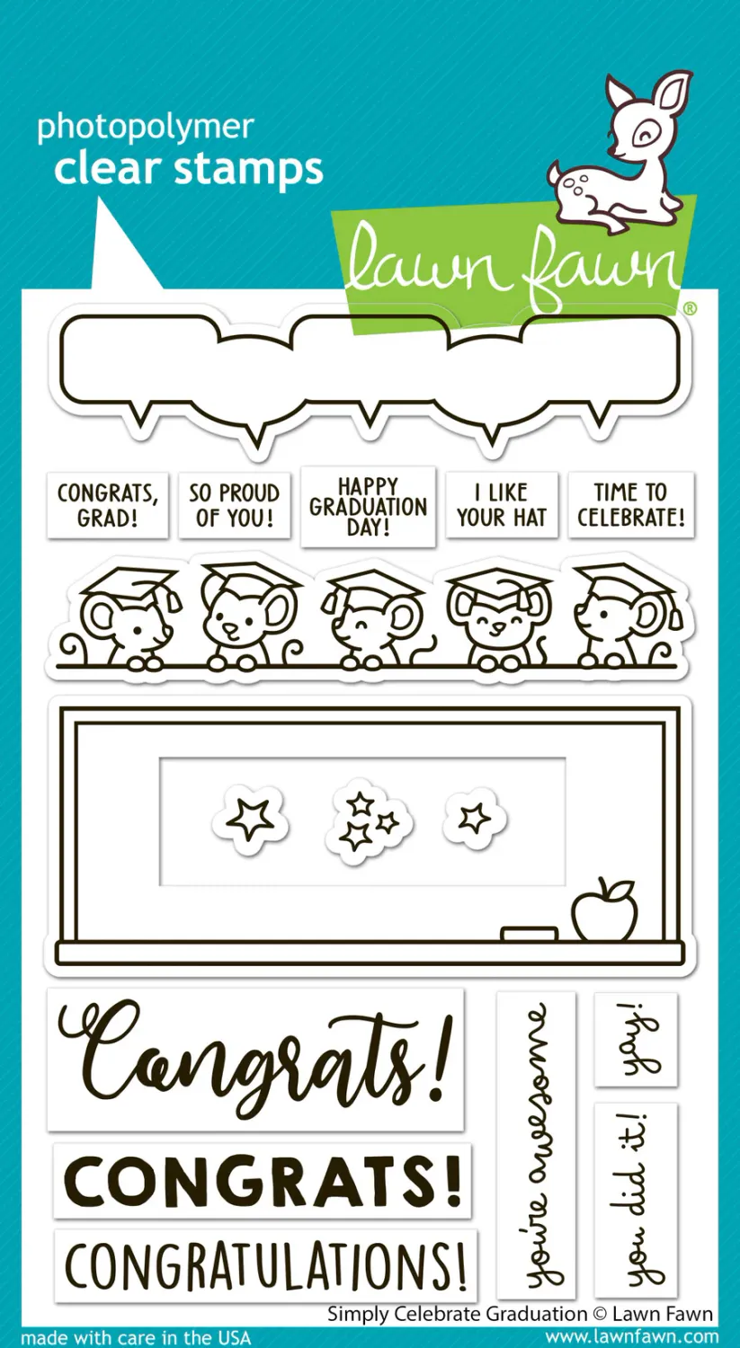LF Simply Celebrate Graduation Stamp