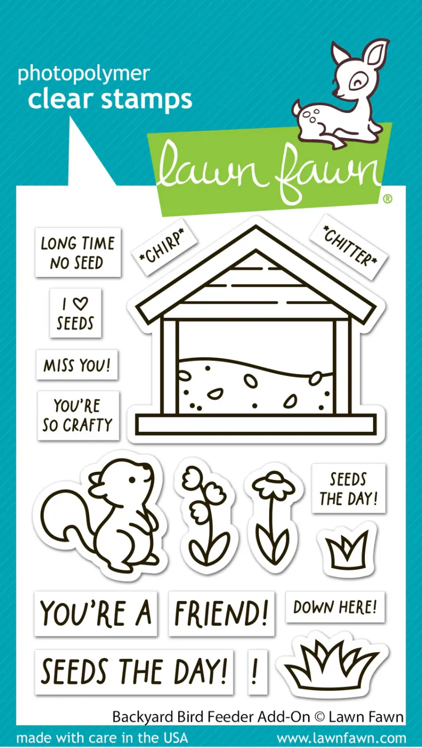 LF Backyard Bird Feeder Add-on Stamp