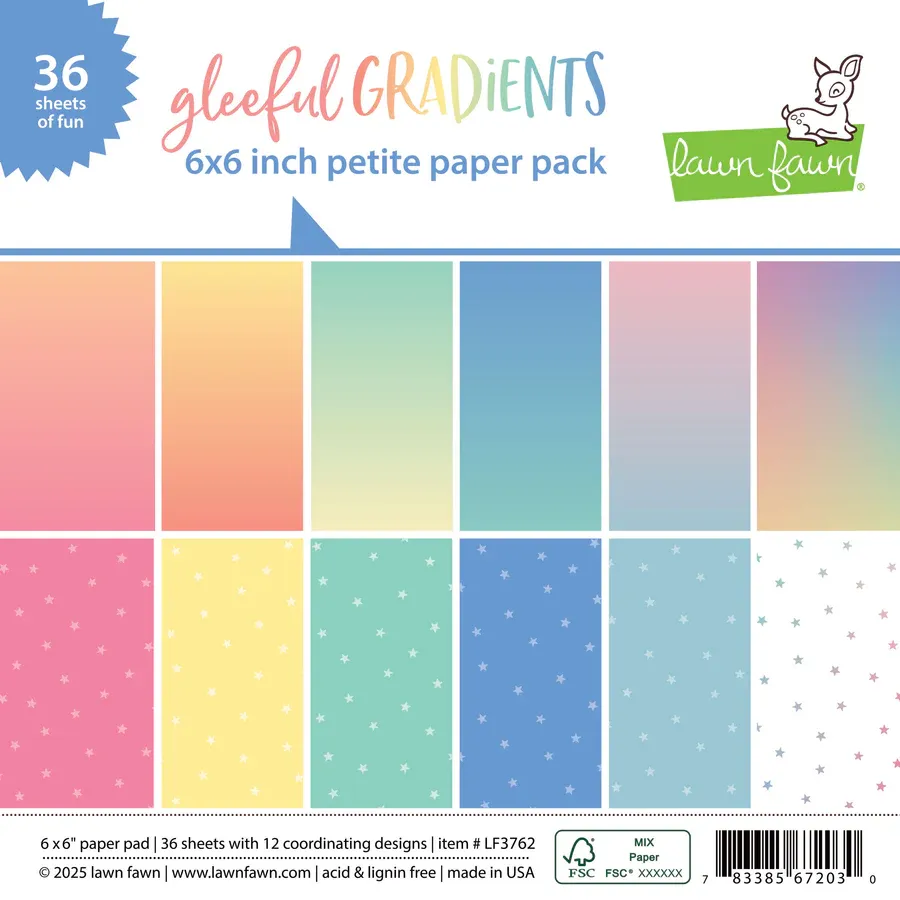 LF Gleeful Gradients Petite Paper Pack