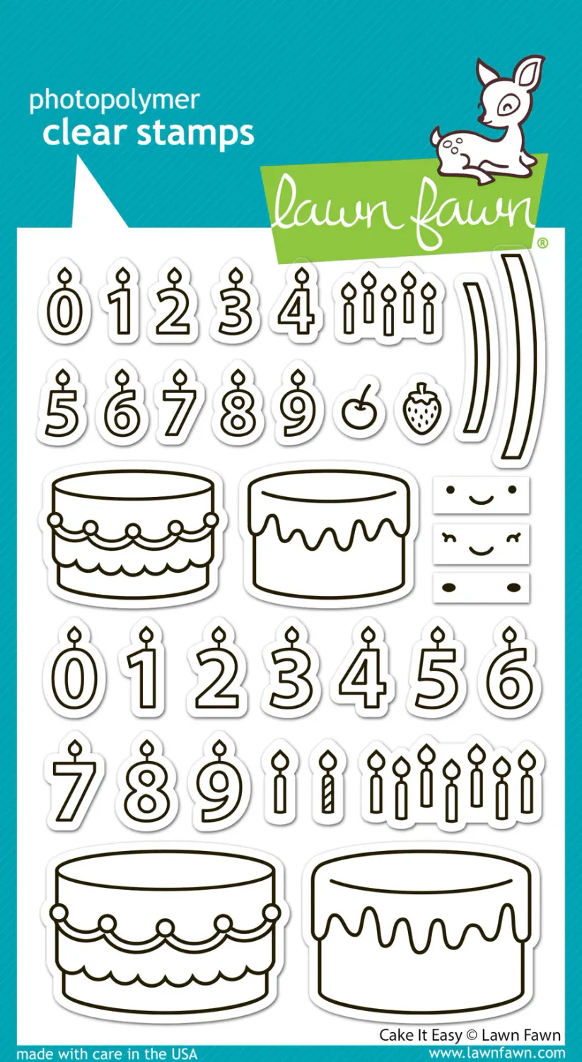 LF Cake It Easy Stamp