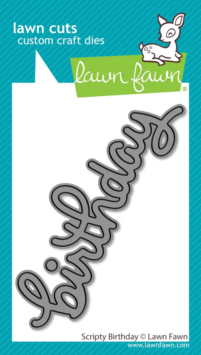 LF Scripty Birthday Die