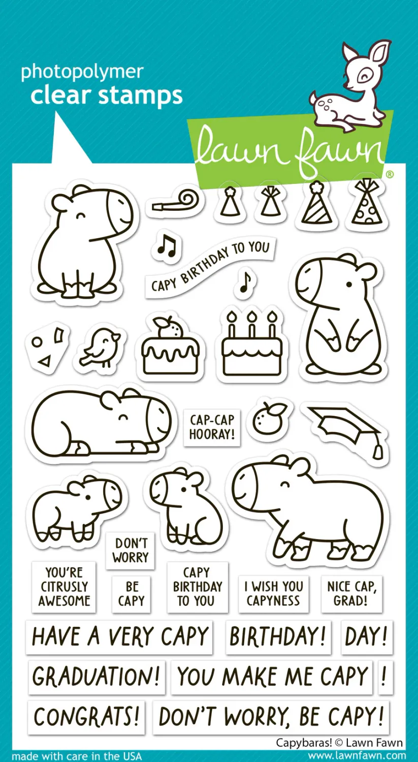 LF Capybaras! Stamps