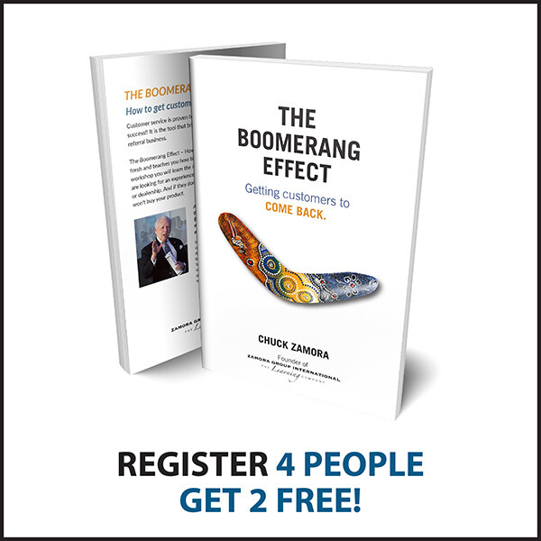 The Boomerang Effect - BUY 4 GET 2 FREE
