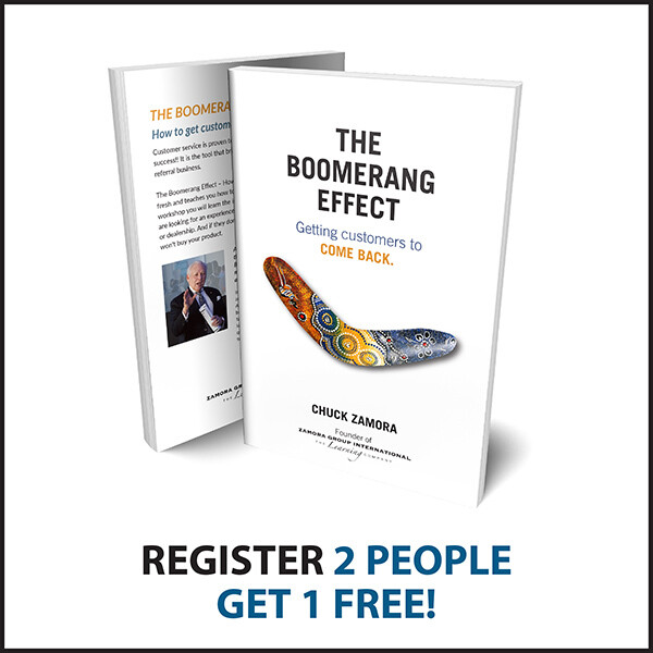The Boomerang Effect - BUY 2 GET 1 FREE