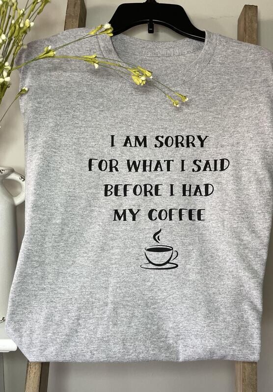 I&#39;m sorry for what I said...