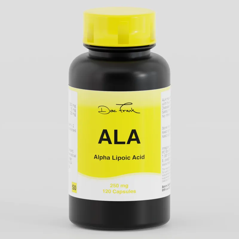 6-Pack Alpha Lipoic Acid (ALA) 250 mg x 120 capsules