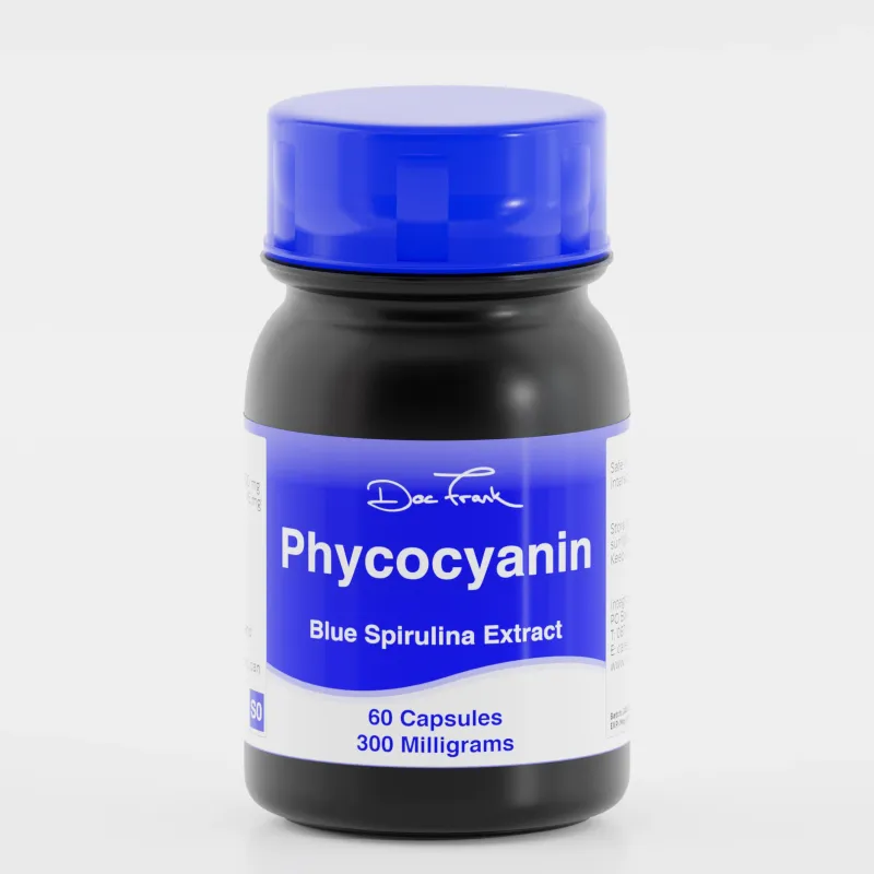 Phycocyanin - Blue Spirulina Extract 300mg 60 capsules