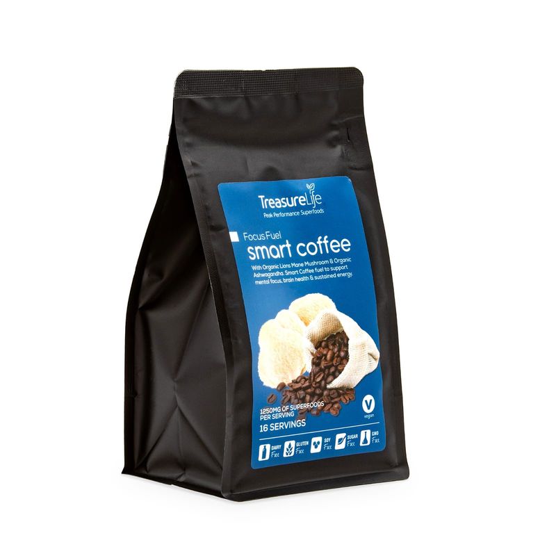Smart Coffee Focus Fuel - 16 Servings - 240g Smart Coffee Focus Fuel - 16 Servings - 240g