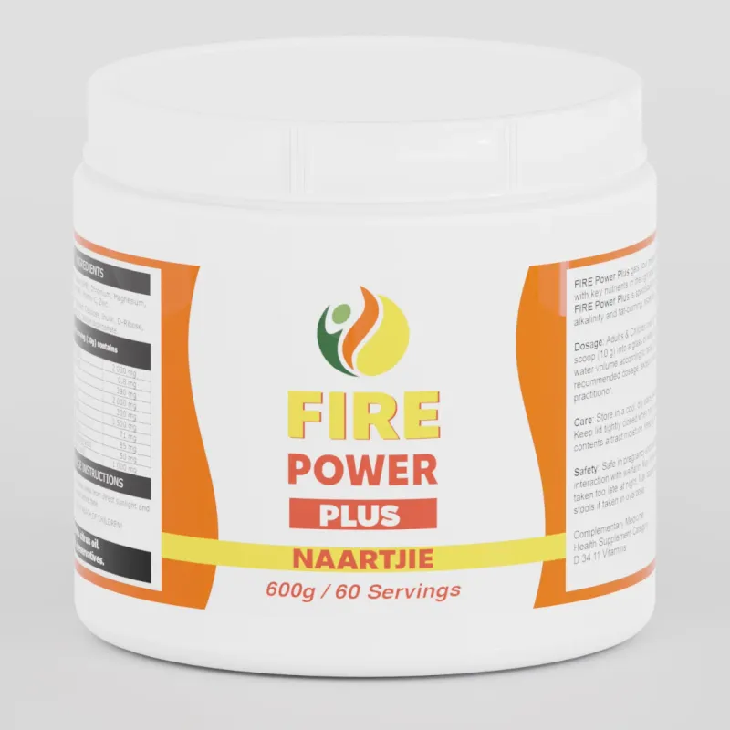 6-Pack FIRE Power Plus - Naartjie 600 g