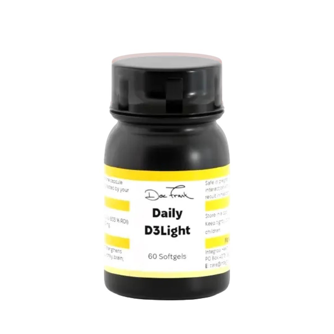 Daily D3Light Vitamin D3 5 000 IU – 60 softgels