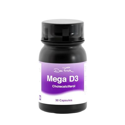 Mega D3 Cholecalciferol 40,000 IU capsules – high-strength vitamin D supplement for immune, bone, a…