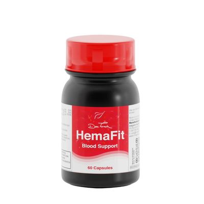 HemaFit Blood Support x 60 capsules HemaFit Blood Support – vegan iron supplement with Vitamin C, B9, B12, beetroot extract for energy …