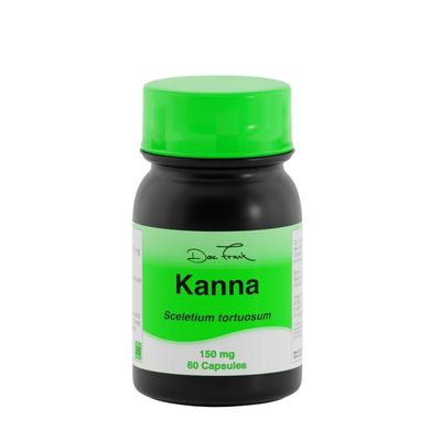 Kanna Capsules 150 mg – Sceletium tortuosum for mood, stress relief, relaxation, energy, and libido…