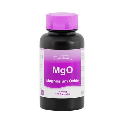 Doc Frank MgO 240 mg Magnesium – 120 capsules for energy, muscle and nerve support