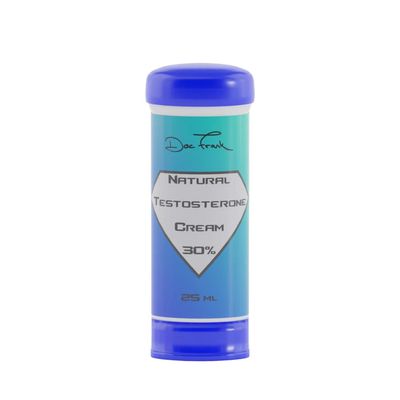 Doc Frank Natural Testosterone Cream 30% 25 ml – supports hormonal balance in men