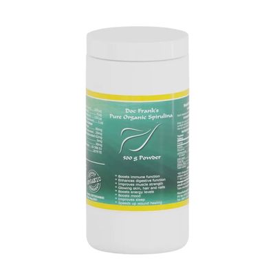 Organic Spirulina powder – 500 g bulk for smoothies, shakes, and daily nutrition