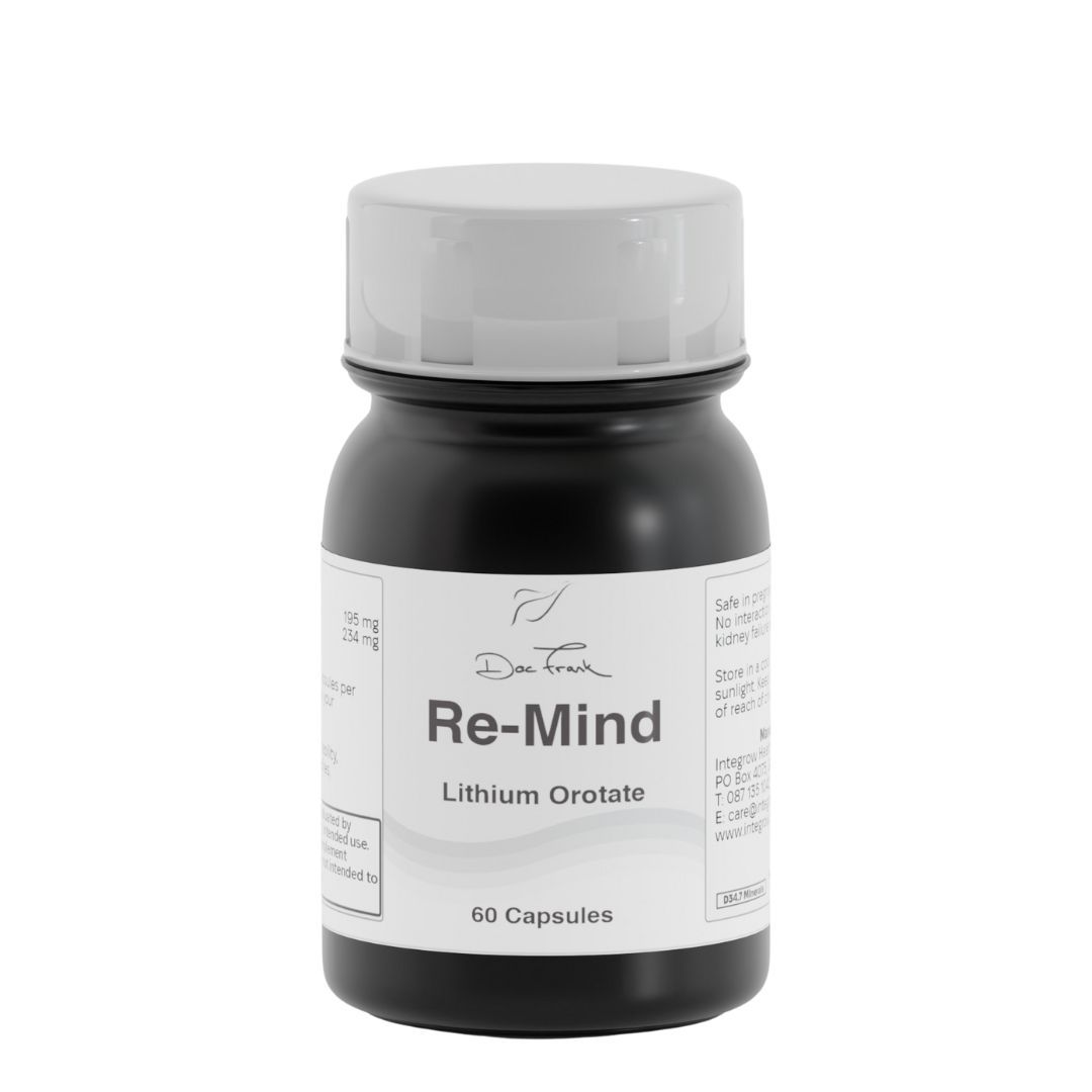Re-Mind 60 Capsules – natural cognitive support for focus, memory, and mental clarity