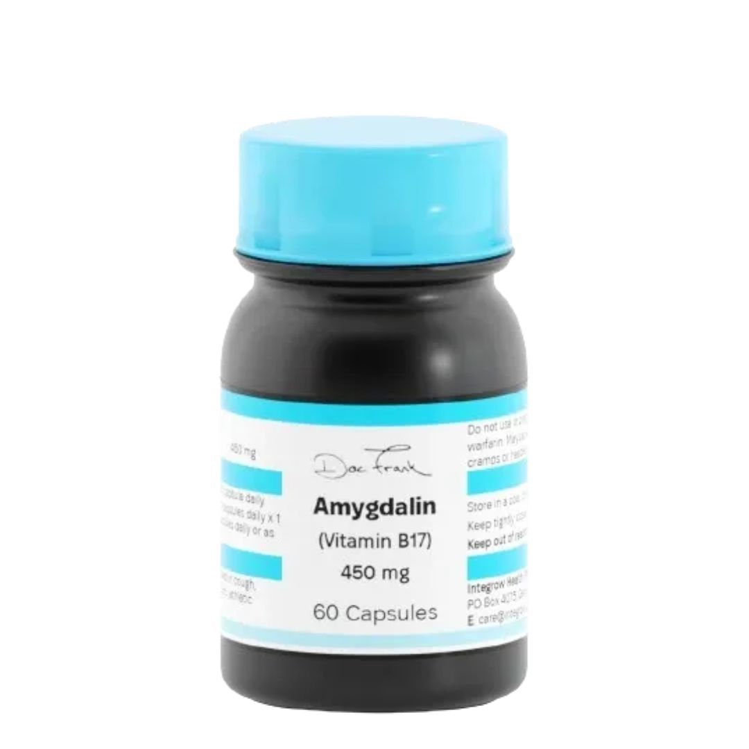 Vitamin B17 (Amygdalin) 450 mg × 60 capsules. Apricot-kernel derived supplement for antioxidant, re…