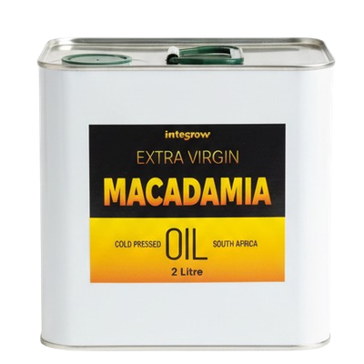 Macadamia Nut Oil Cold-Pressed Tin 2 Litre