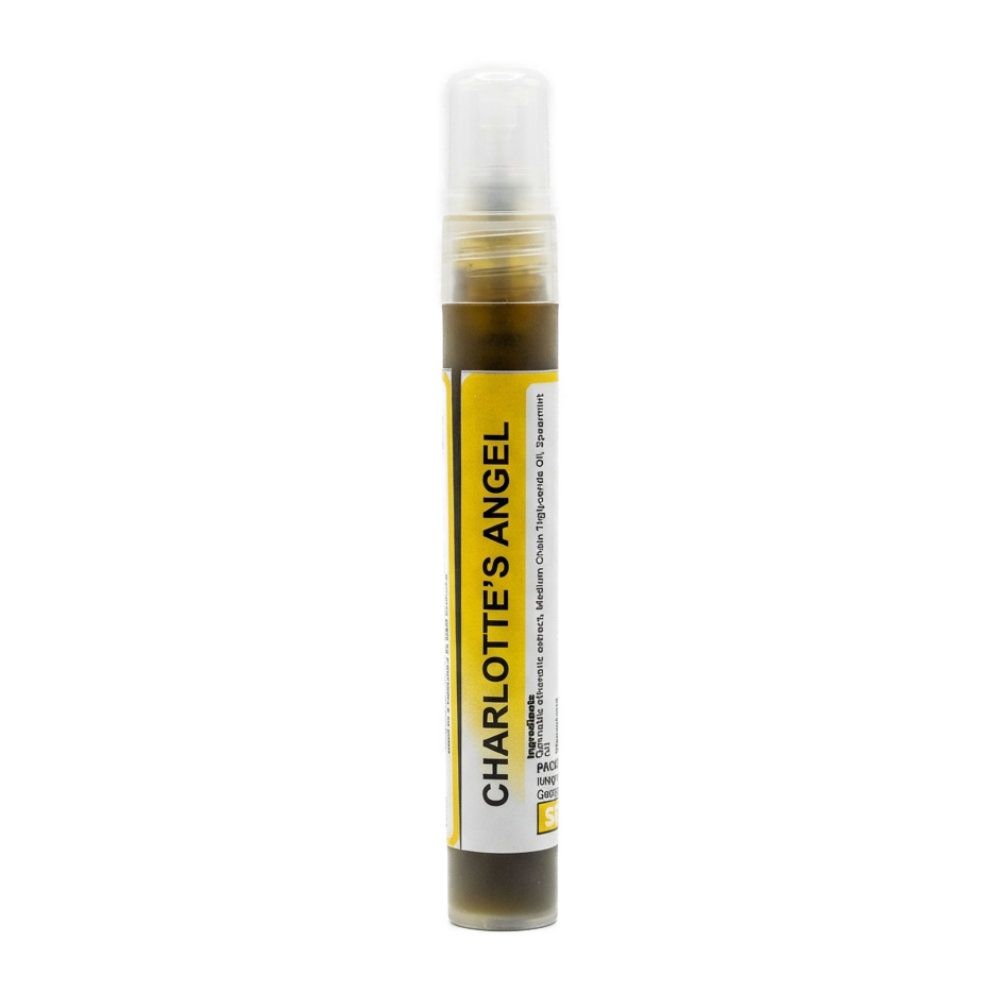 Charlotte’s Angel 8% CBD oil, 9 ml bottle