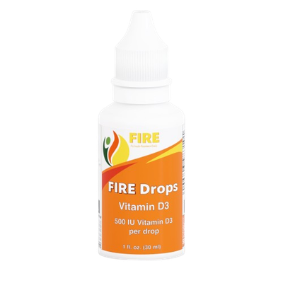 FIRE Drops Vitamin D3 (450 drops)