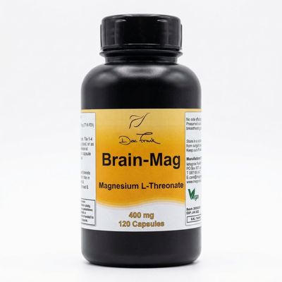 Brain-Mag 400mg Magnesium L-Threonate x 120 capsules
