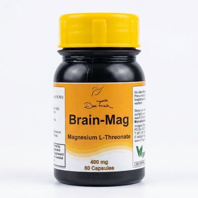 Brain-Mag 400mg Magnesium L-Threonate 60 Capsules