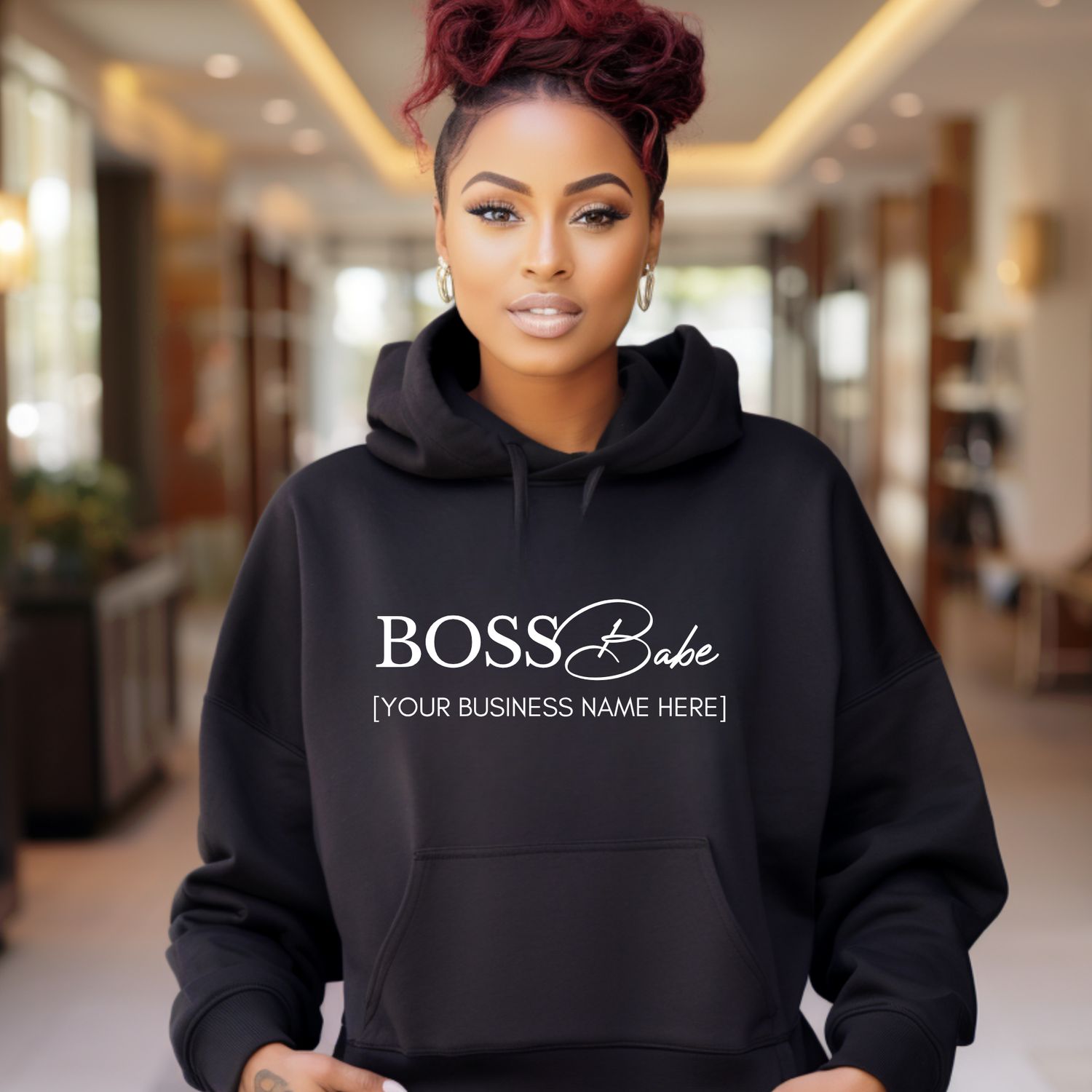 BossBabe Hooded Jumper