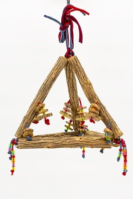 Triangle Hanging Parrot Toy