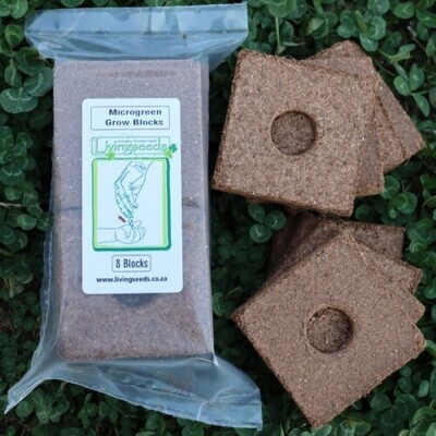 Microgreen Grow Blocks (8 Blocks)