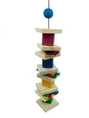 A46 Wooden Parrot Toy