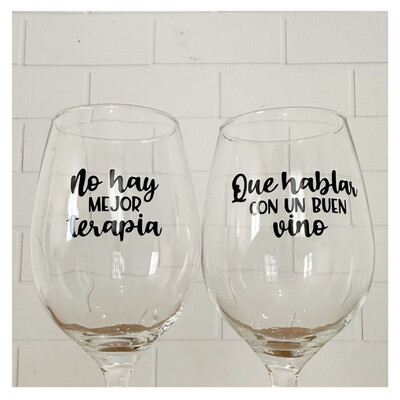 No hay mejor terapia que hablar con un buen vino