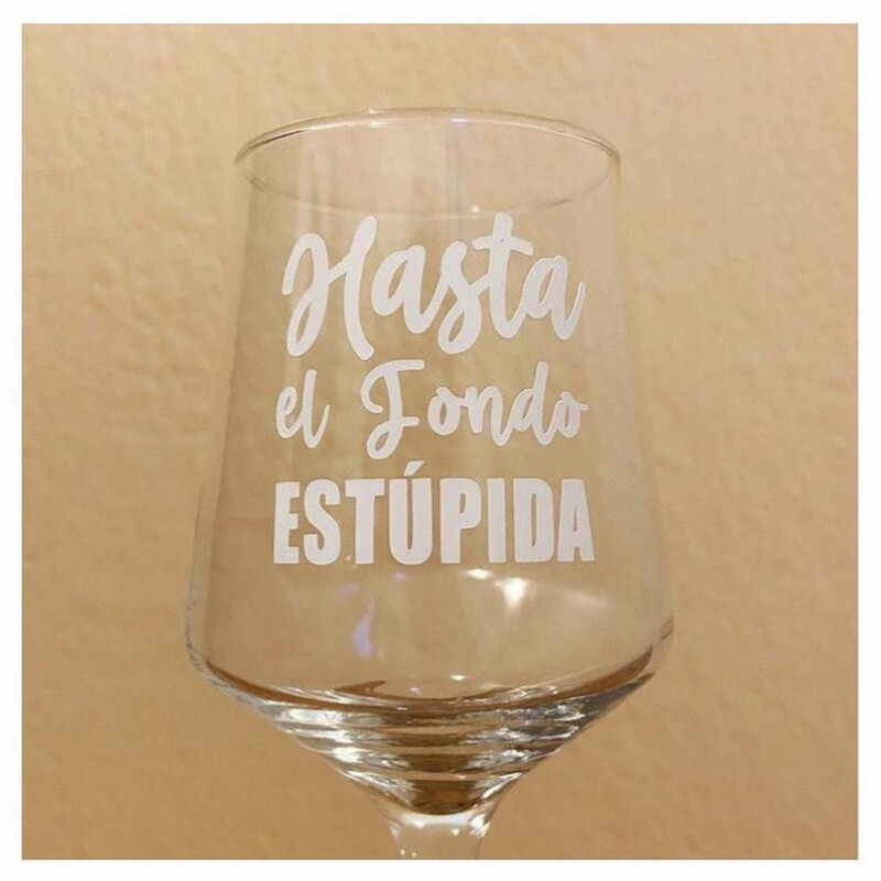 Hasta el fondo estúpida